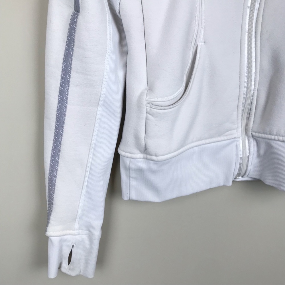 Lululemon cream & orange Scuba hoodie - Picture 4 of 8